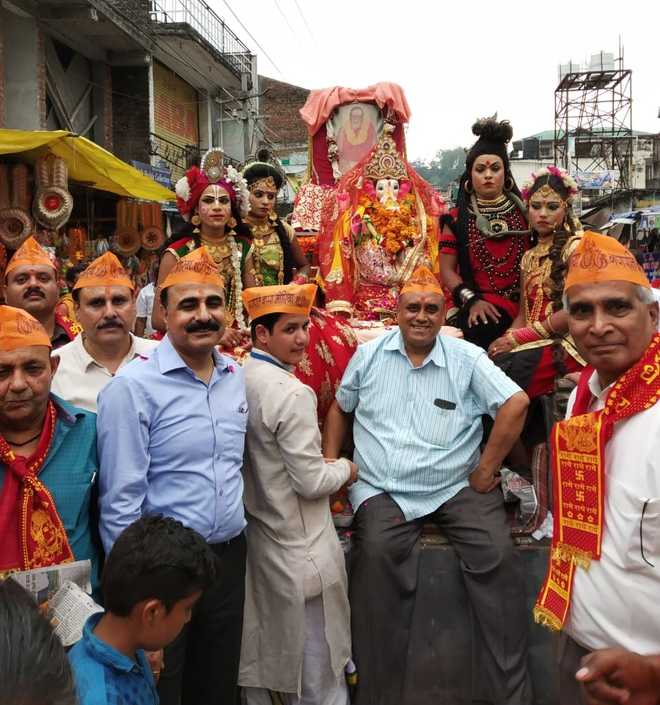 Religious fervour marks Ganesh Chaturthi in Kangra