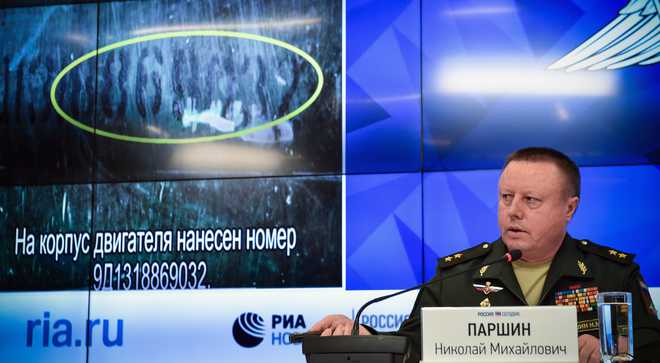 Russia: Missile that shot down flight MH17 was Ukrainian