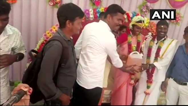 Tamil Nadu couple gets 4 litres of petrol as wedding gift