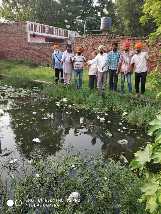 Waterlogging in Bhago Majra makes residents’ lives miserable