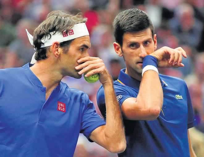 Fed-Nole pair up but lose, Europe lead