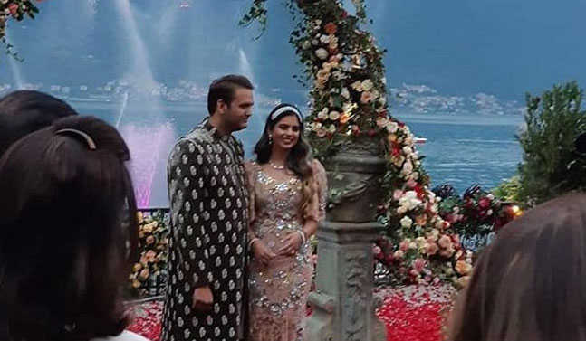Stars dazzle at Isha-Anand''s engagement in Italy