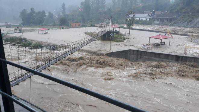Flood-like situation in Kathua following rain, alert sounded