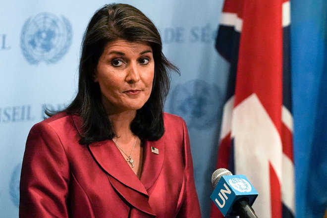 Haley rejects Iran blame over attack