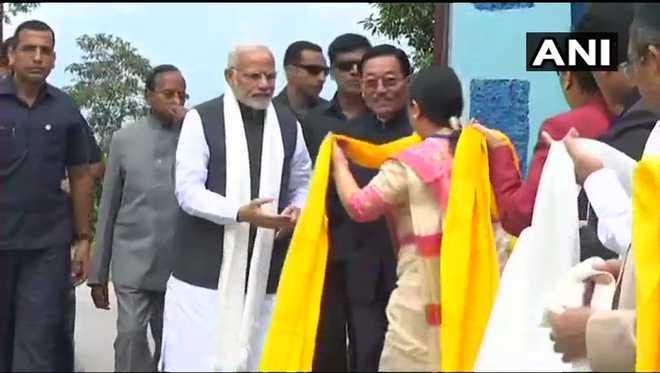 PM Narendra Modi inaugurates Sikkim’s first airport at Pakyong