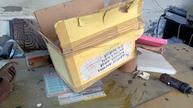 Moga parcel bomb leaves two injured