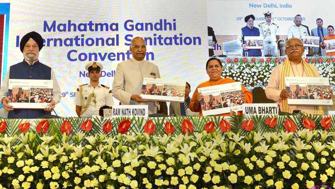 Prez inaugurates Mahatma Gandhi International Sanitation Convention