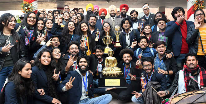 Chandigarh University wins youth fest