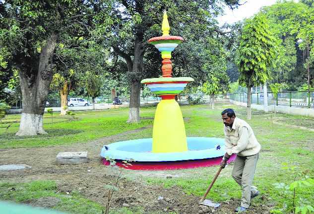 Six heritage fountains at Baradari Gardens get a makeover