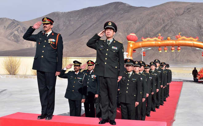 Indian, Chinese troops hold border meetings in Ladakh