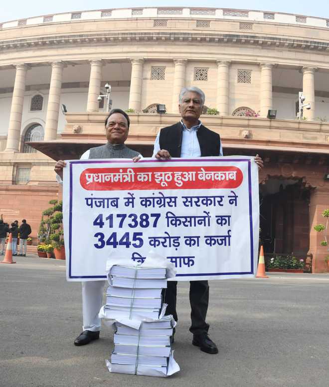 Punjab Congress targets Modi; says state govt has waived farm loans