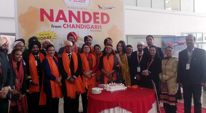 Nanded flight takes off amid religious chants