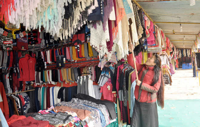 Buddhist market traders rue poor customer footfall - The Tribune