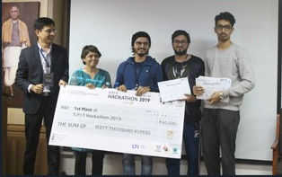 Thapar boys win hackathon