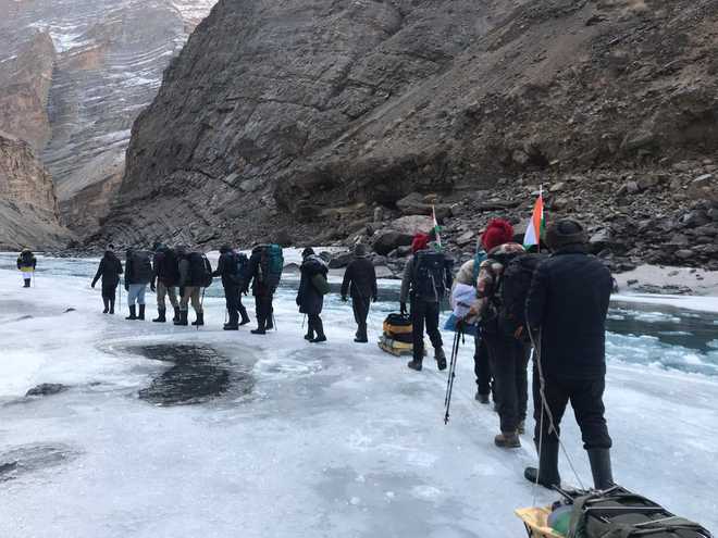 On trek to mark R-Day, IAF team rescues stranded civilian in Ladakh