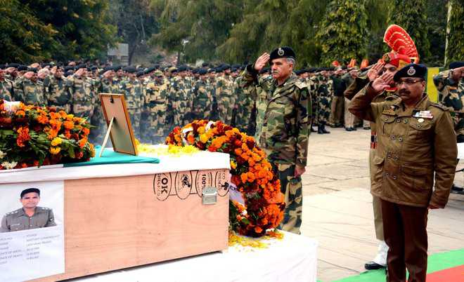 Tributes paid to BSF officer killed in Samba