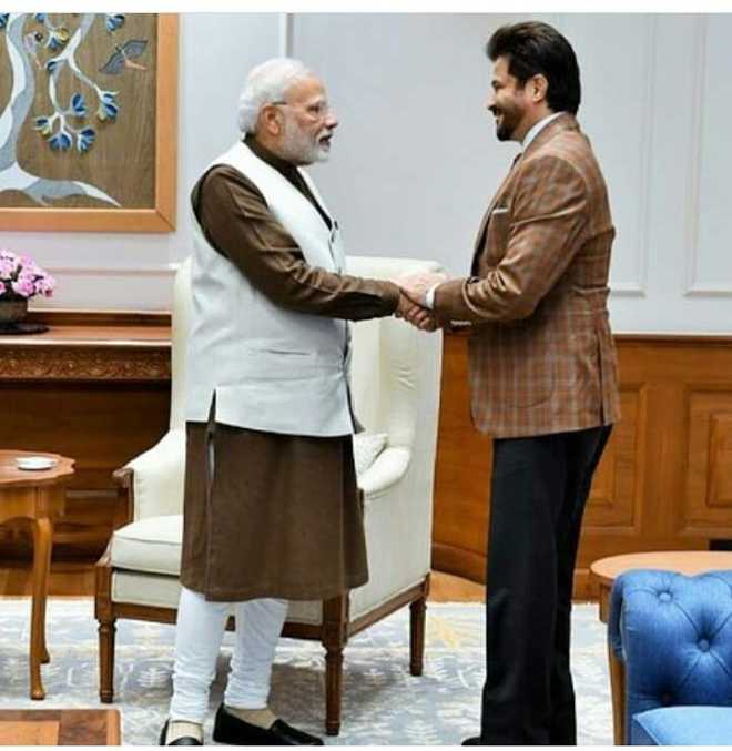 Anil Kapoor meets Prime Minister Modi in Delhi