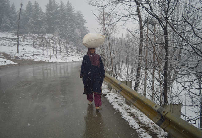 Kashmir under grip of cold wave, Pahalgam shivers at minus 10.3 deg C