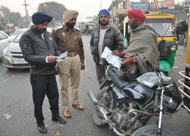 Rs 2.96 crore fine collected from 61K traffic violators
