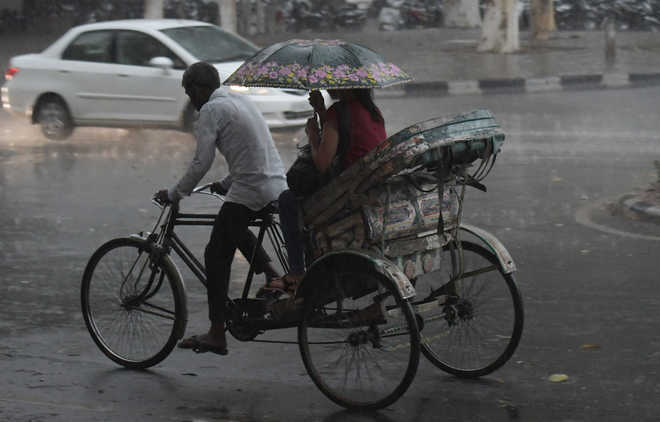 Rains in parts of Rajasthan