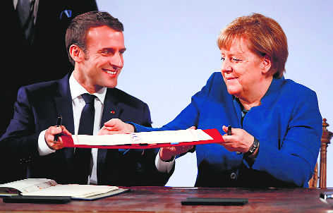 Franco-German pact gives Europe hope