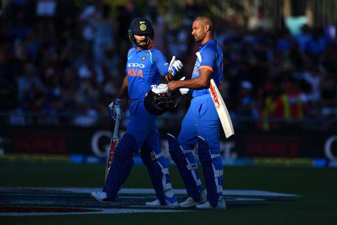 India crush Kiwis by 8 wickets in first ODI after sun-induced stoppage