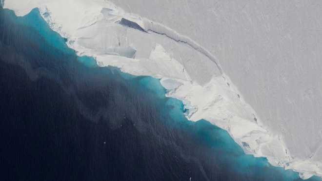 Gigantic cavity in Antarctic glacier signals rapid decay: NASA