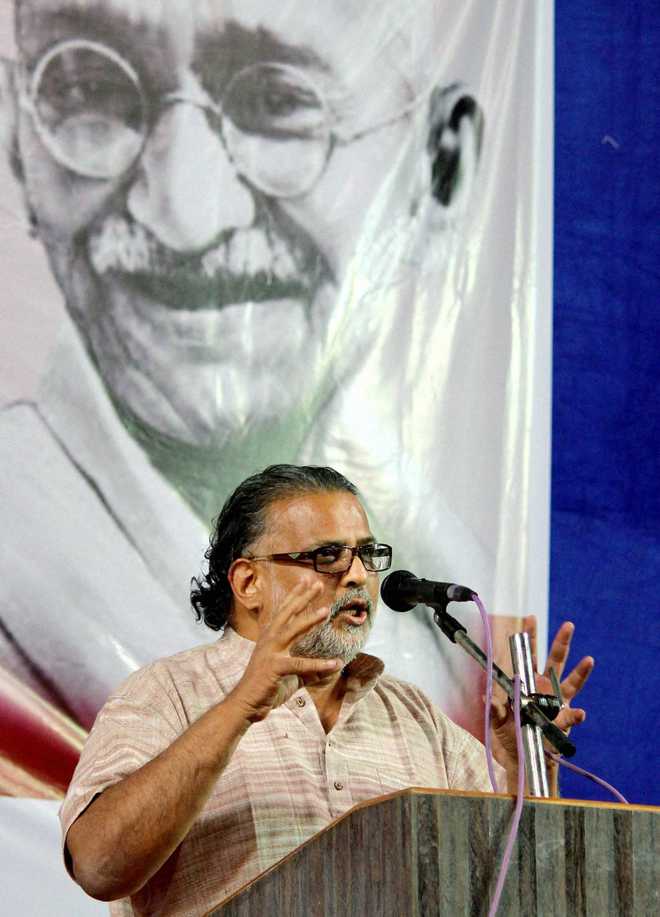 New ''father of nation'' has come up with emergence of new India: Tushar Gandhi