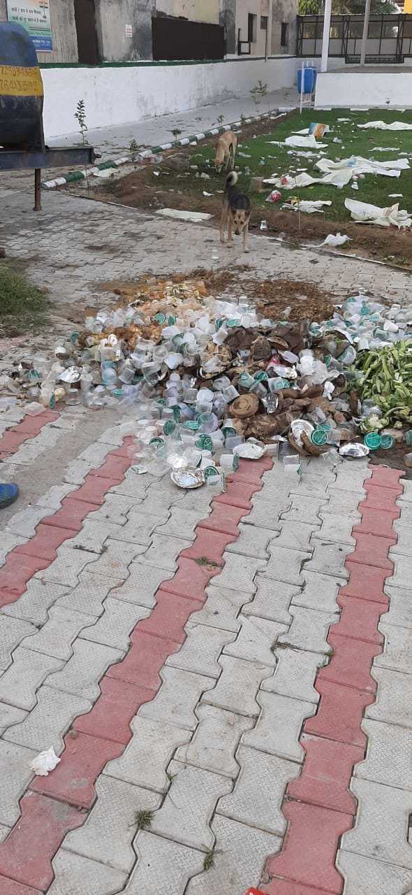 Dhakoli residents irked over unattended waste