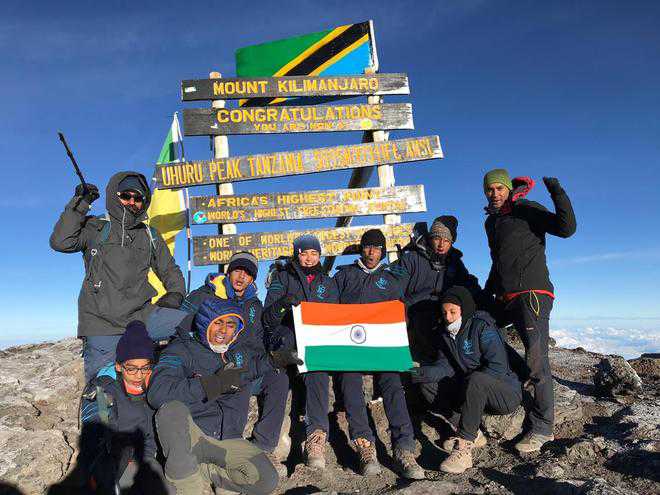 Pinegrove team scales Mt Kilimanjaro