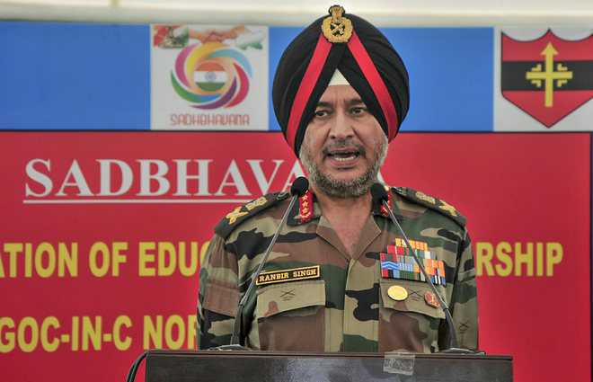 Militants trying to infiltrate from other routes: Lt Gen Ranbir Singh