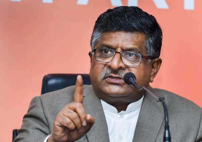 Ravi Shankar Prasad withdraws comments linking economy with box office collection