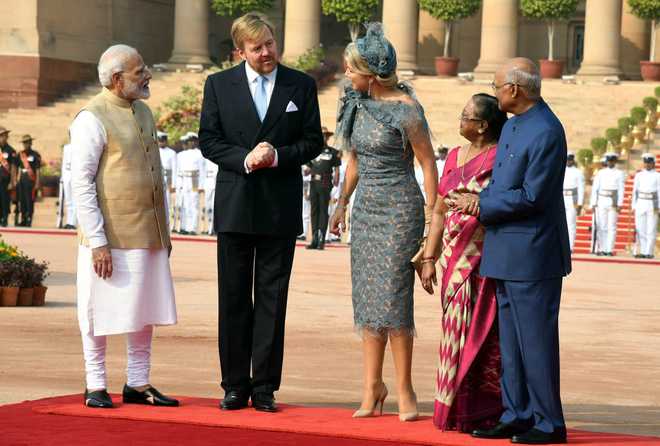 Dutch royals on 5-day India visit to boost strategic ties