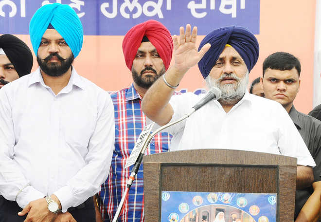 CM bent upon dividing Sikh community: Sukhbir