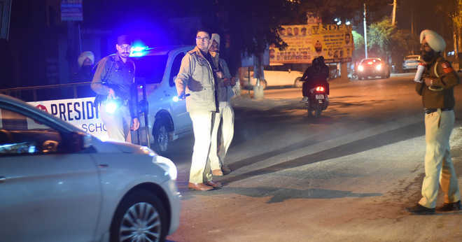 False security alert over ‘suspicious’ car : The Tribune India