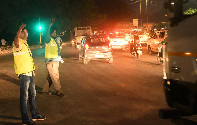 Chandigarh residents play cop to battle traffic blues in city