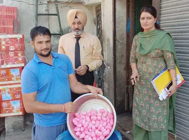 Ahead of Diwali, spurious sweets destroyed in Fazilka