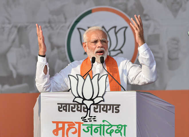 ‘Doob maro’: Modi tells Oppn leaders in Maharashtra over Article 370 stance