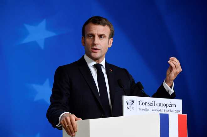 Macron says learned of US Syria withdrawal ‘by tweet’