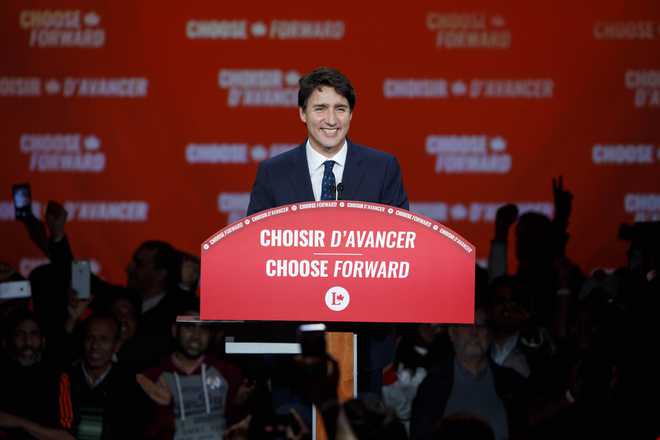 Trudeau’s Liberals win Canada vote, will form minority government