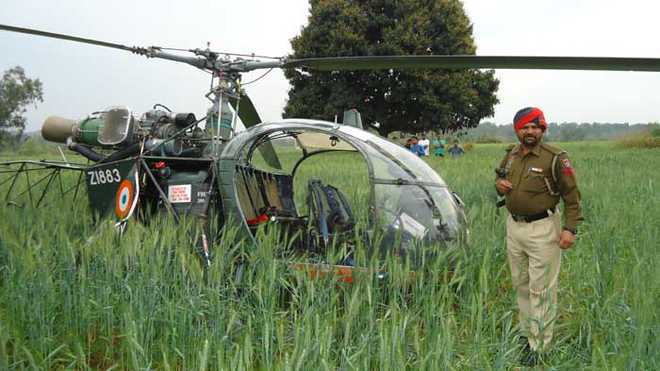 Army chopper with commander on board crash-lands in J-K