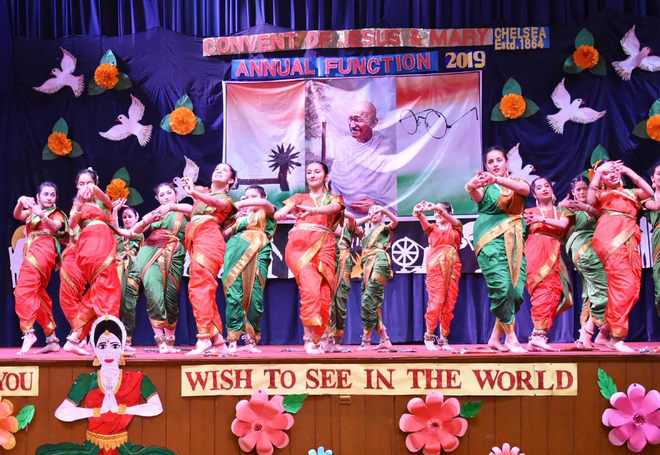 Annual day function at Jesus & Mary