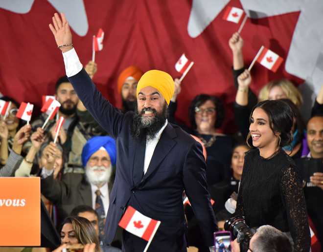 Image result for jagmeet singh party