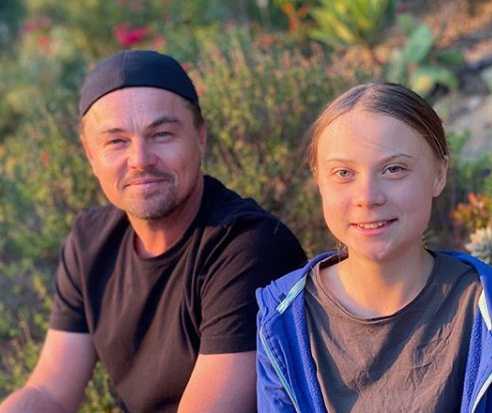 Leonardo DiCaprio meets Greta Thunberg, calls her ‘leader of our time’