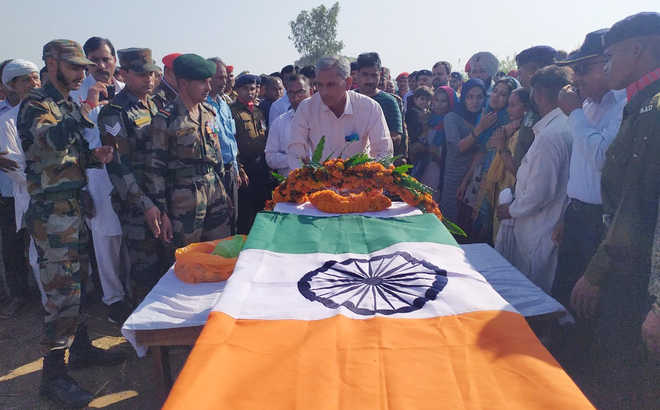 Sepoy cremated with state honours