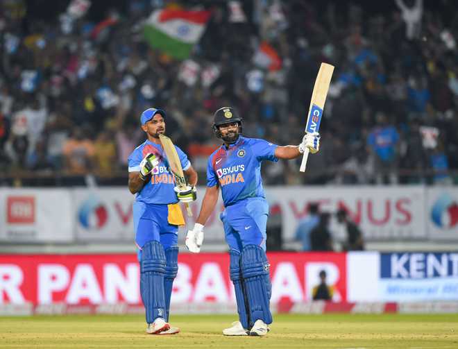 Rohit smashes 85 as India beat Bangladesh by 8 wickets to level series