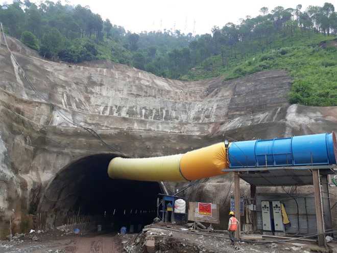 Tunnel work at Barog nearing completion