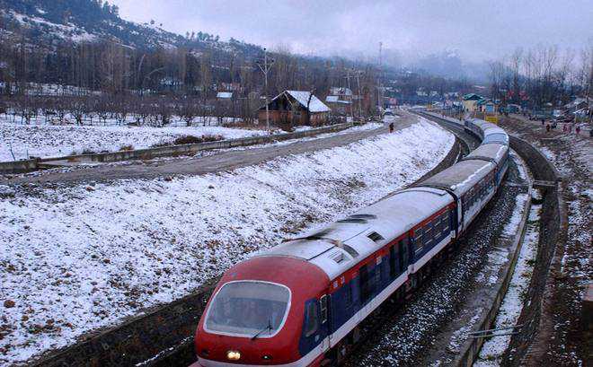 Train services in Kashmir Valley to begin from Tuesday
