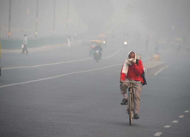 Delhi’s air quality plunges to ‘severe’ category