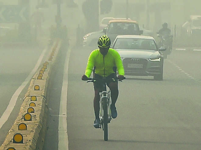 Smoggy skies in Haryana, air quality dips again